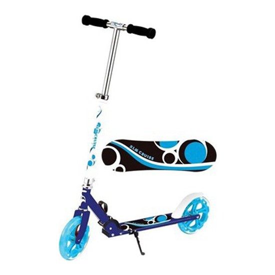 Babyhope Xlm -9028 Ayaktan Frenli Katlanır Aluminyum Scooter Mavi